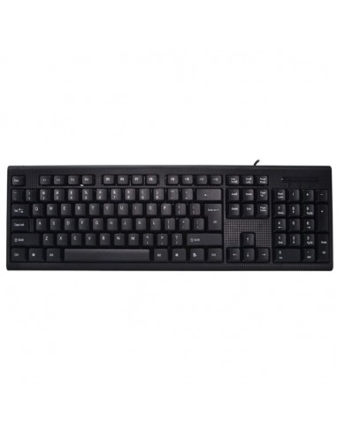 Clavier AZERTY Filaire STAR WAVE KB1028 Noir