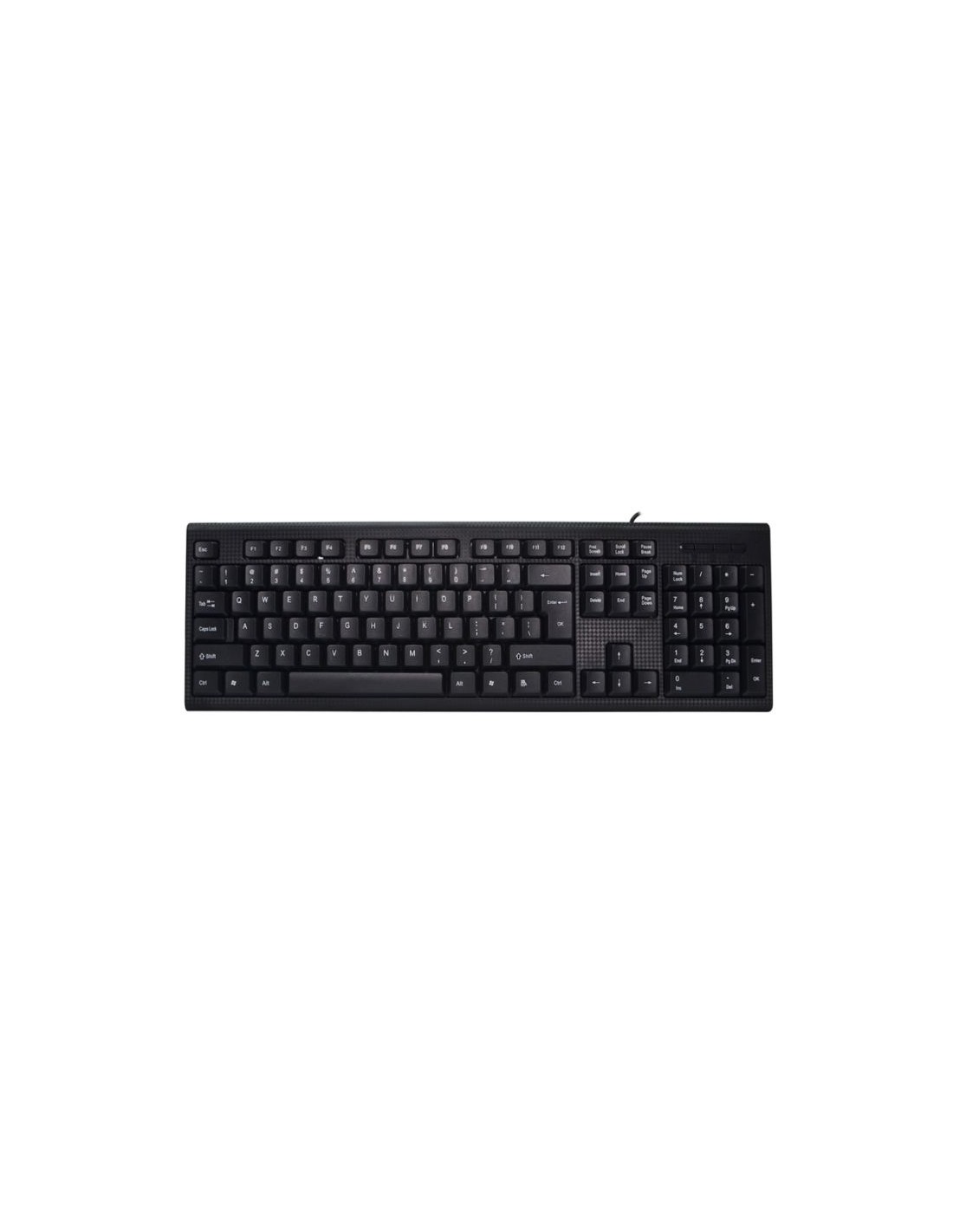 clavier STAR WAVE KB1028 AZERTY noir