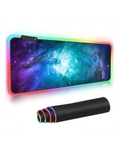 Tapis de Souris Gamer STAR WAVE MP001 RGB - Noir(MP001 GAMING)