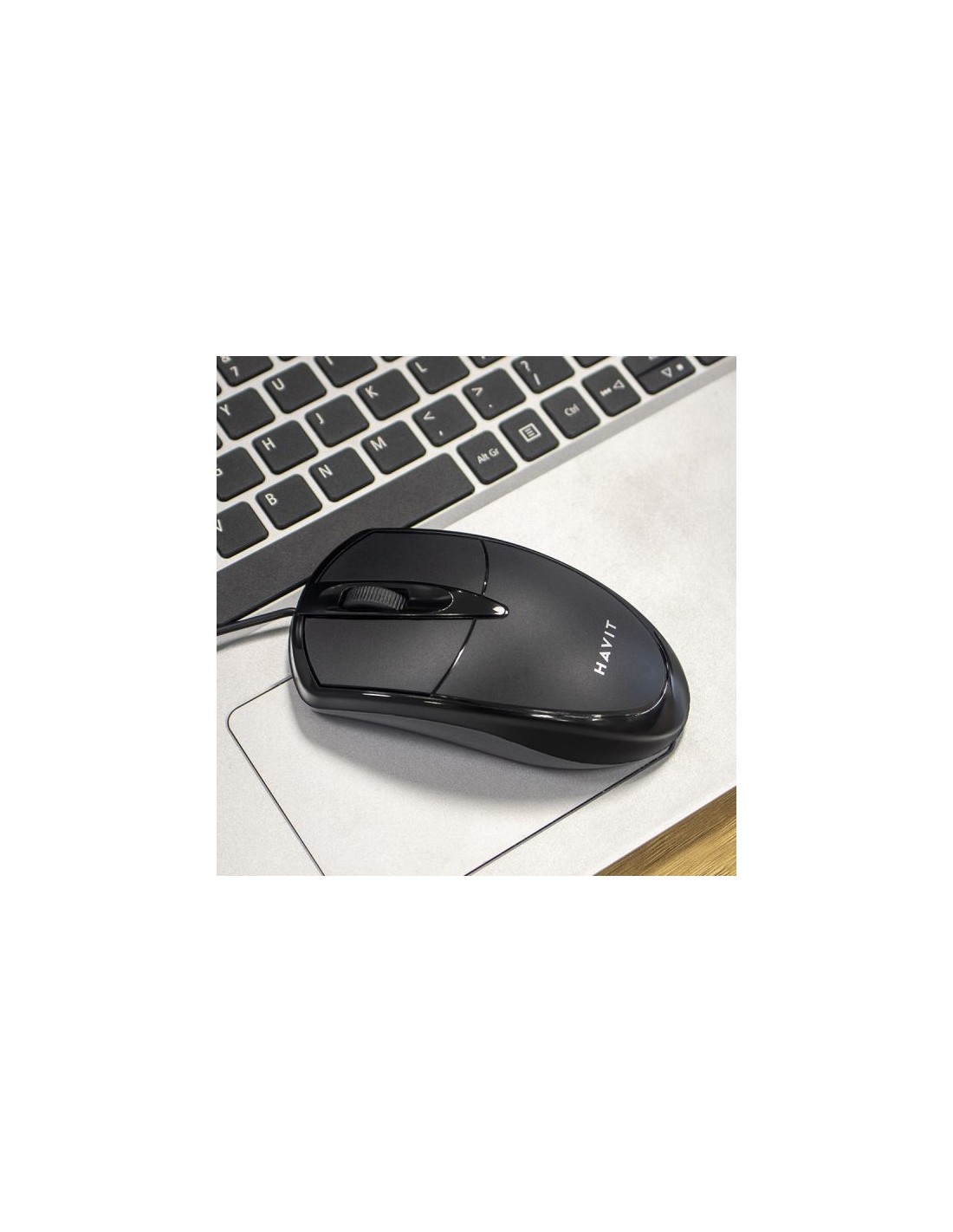Souris USB HAVIT MS4217 RGB connectique