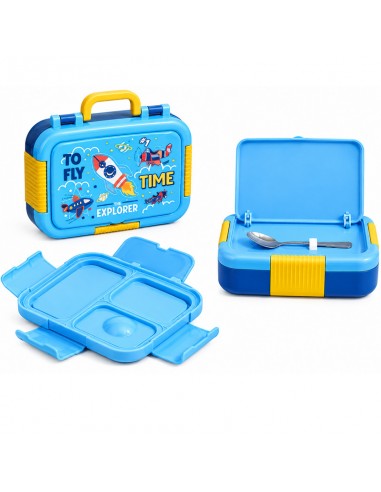 boîte repas bleue 800 ml pour école et crèche boîte repas bleue 800 ml pour école et crèche