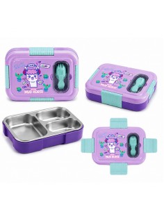 Lunch Box Gerex NO.2666A 750ML Violet