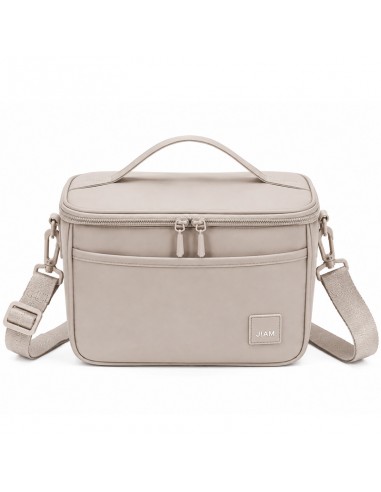 Sac repas Gerex beige avec intérieur isotherme pratique