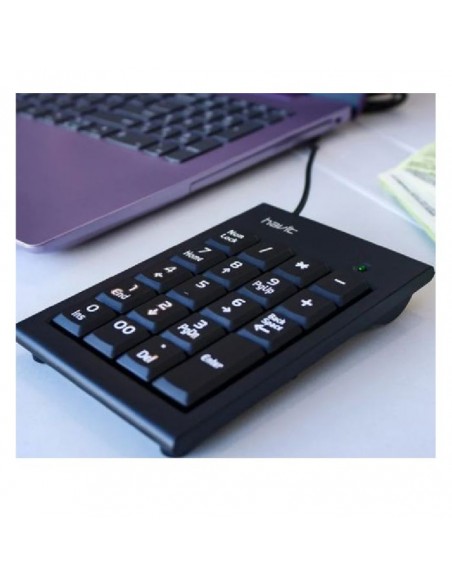 Pavé Numérique Filaire HAVIT KB223 - Noir (KB223)