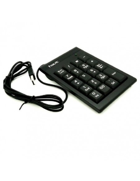 Pavé Numérique Filaire HAVIT KB223 - Noir (KB223)