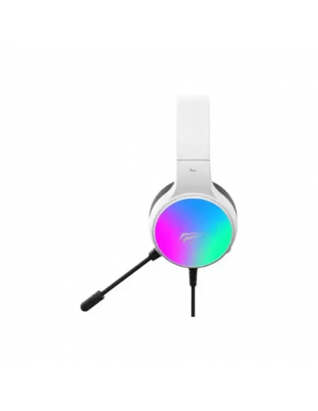Micro Casque Gamer Filaire HAVIT H2043U - Blanc(H2043U)