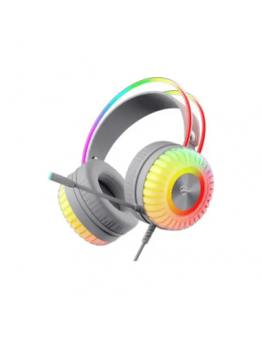 Micro Casque Gamer Filaire HAVIT H2046U - Blanc(H2046U) Micro Casque Gamer Filaire HAVIT H2046U - Blanc(H2046U)