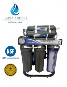 osmoseur 6 étapes avec pompe et filtration domestique