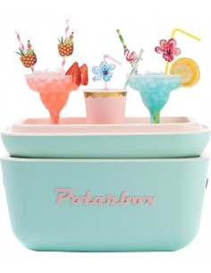 Glacière isotherme 20L Cyan Baby Rose 2