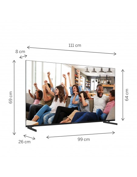 Thomson Google TV 50" UHD Side Feet(50UG4S14)
