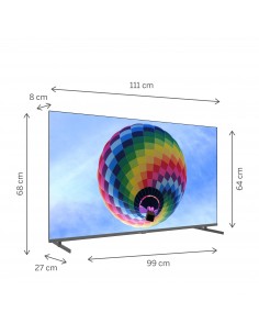 Thomson Google TV 50" QLED Side Feet( 50QG4S14) 2