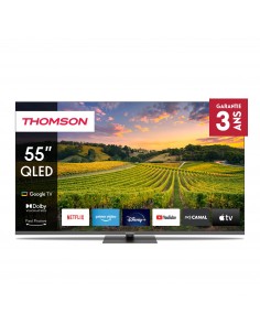 TV Thomson 55 pouces Google TV QLED (55QG5C14)