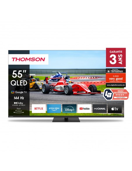 TV Thomson 55 pouces Google TV QLED Pro (55QG7C14)