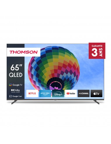 Thomson 65 pouces Google TV QLED Side Feet (65QG4S14) Thomson 65 pouces Google TV QLED Side Feet (65QG4S14)