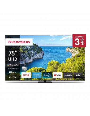TV Thomson 75 pouces Google TV UHD (75UG5C14)