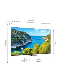 TV Thomson 75 pouces Google TV QLED Pro (75QG7C14) 2