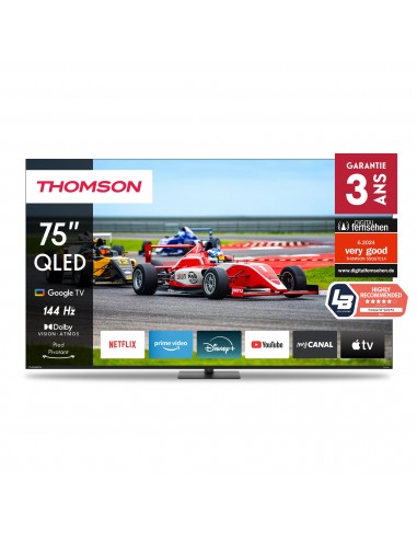 TV Thomson 75 pouces Google TV QLED Pro (75QG7C14)