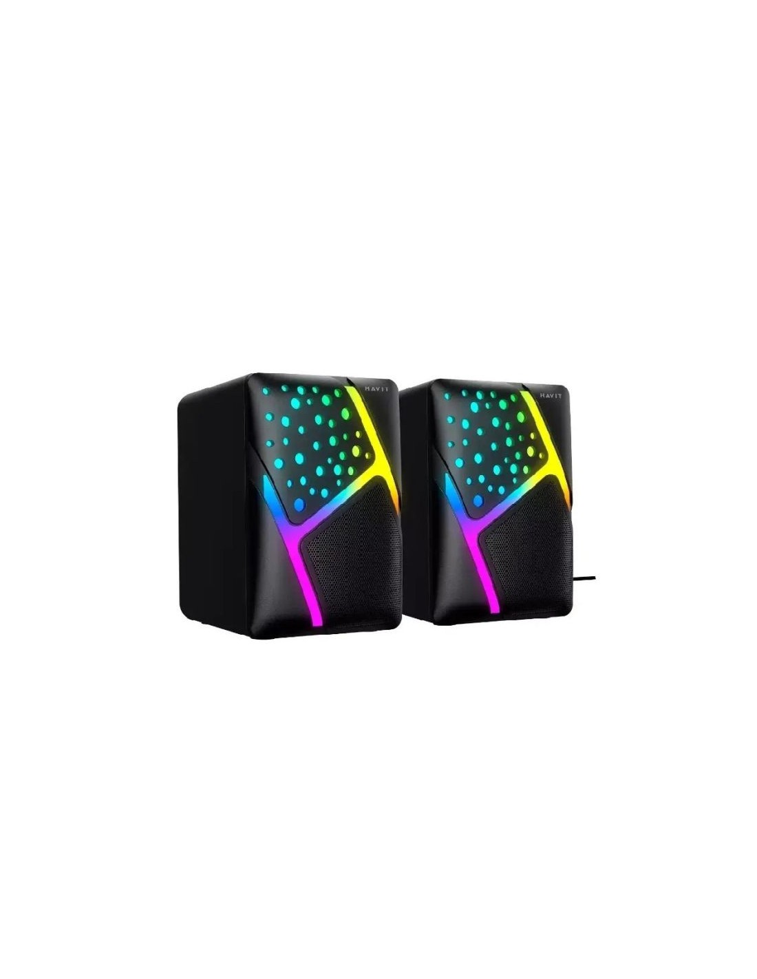 haut-parleur filaire RGB HAVIT pour PC
