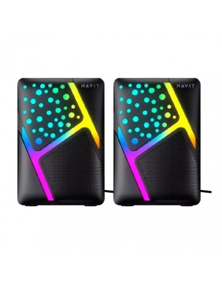 Haut-Parleur Filaire HAVIT SK763 RGB - Noir(SK763)
