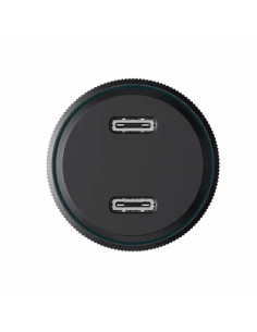 Chargeur Allume Cigare Aluminium HAVIT CC2014 / Double USB-C(HV-CC2014)