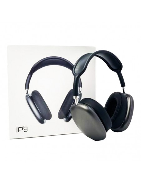 Casque Sans Fil P9-Noir avec port USB de chargement Casque Sans Fil P9-Noir avec port USB de chargement