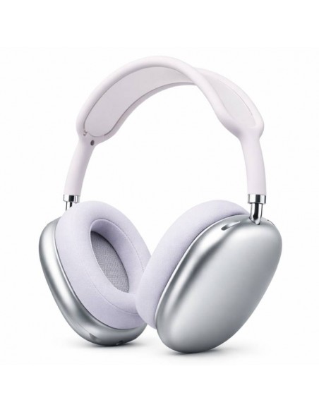 Casque sans fil P9 Silver avec emplacement carte mémoire Casque sans fil P9 Silver avec emplacement carte mémoire