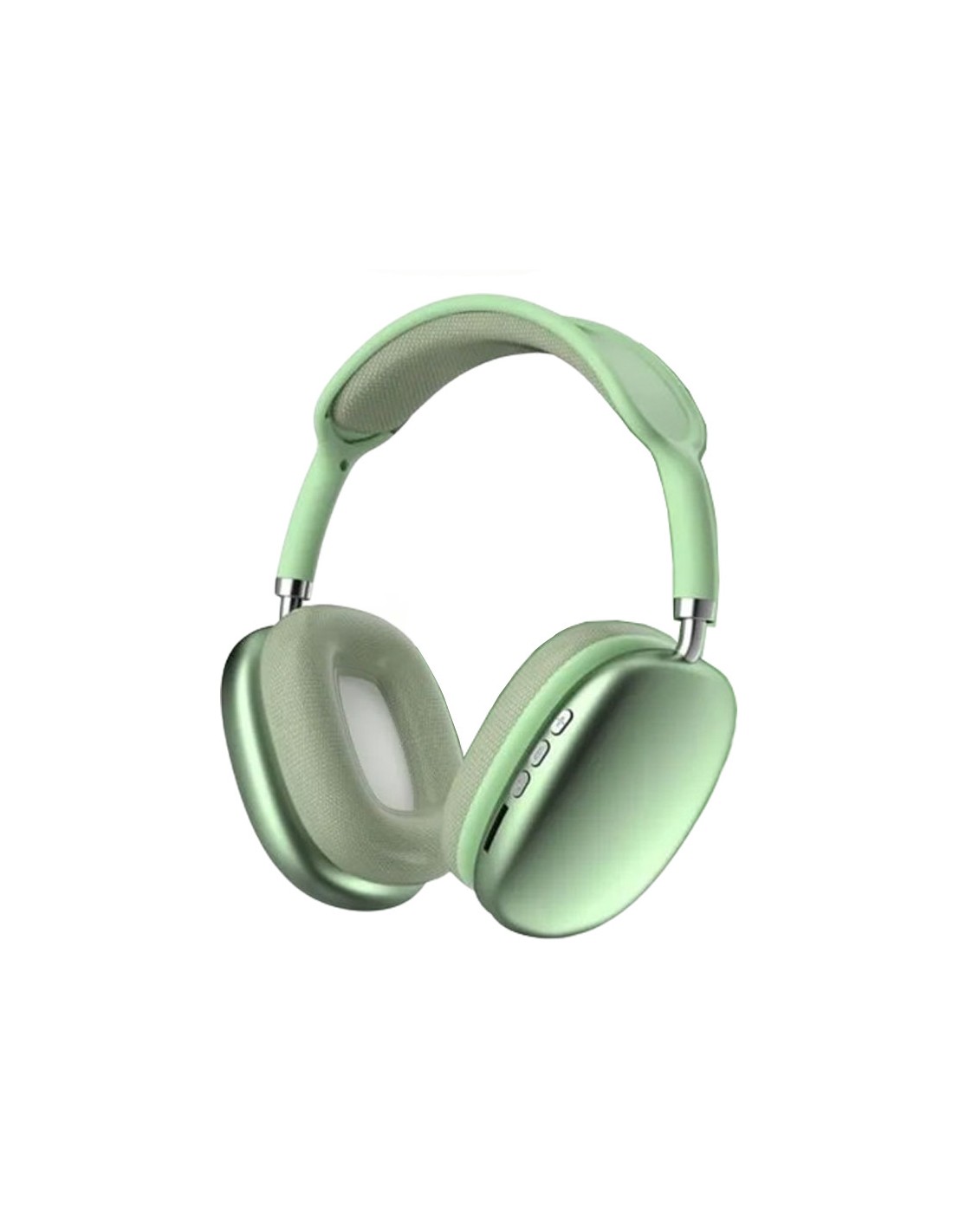 Casque Sans Fil P9-Vert Bluetooth avec carte mémoire