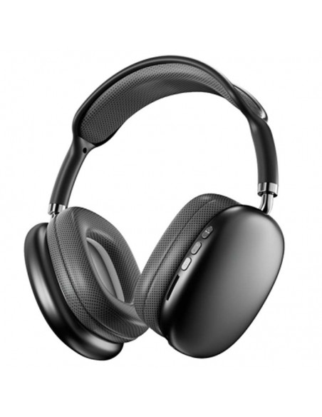 Casque sans fil P9 Pro Max Noir pliable Casque sans fil P9 Pro Max Noir pliable
