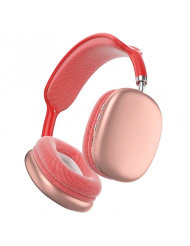 Casque Sans Fil P9-PROMAX-Rouge avec emplacement carte mémoire Casque Sans Fil P9-PROMAX-Rouge avec emplacement carte mémoire