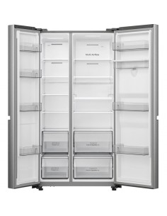 Réfrigérateur Side By Side Hisense RC-87WC 647 Litres NoFrost Silver(RC-87WC) 2