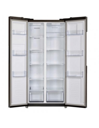 Réfrigérateur Side By Side Hyundai 505L NoFrost Inverter Verre Noir(HYN-91SBS2DBG)