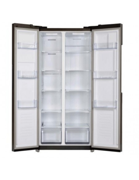 Réfrigérateur Side By Side Hyundai 505L NoFrost Inverter Verre Noir(HYN-91SBS2DBG)