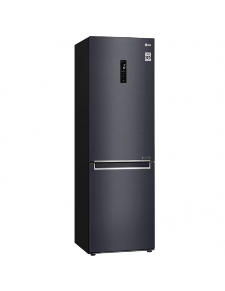 Réfrigérateur Combiné LG Avec Afficheur 374 Litres No Frost MATTE BLACK(GW-B459NQFM)