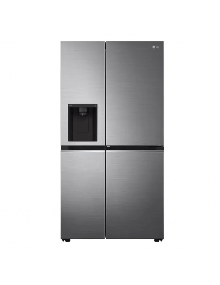 Réfrigérateur LG 617 Litres Side by Side Smart Inverter GC-J257SL2S Silver(GC-J257S125)