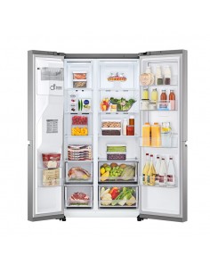 Réfrigérateur LG 617 Litres Side by Side Smart Inverter GC-J257SL2S Silver(GC-J257S125) 2