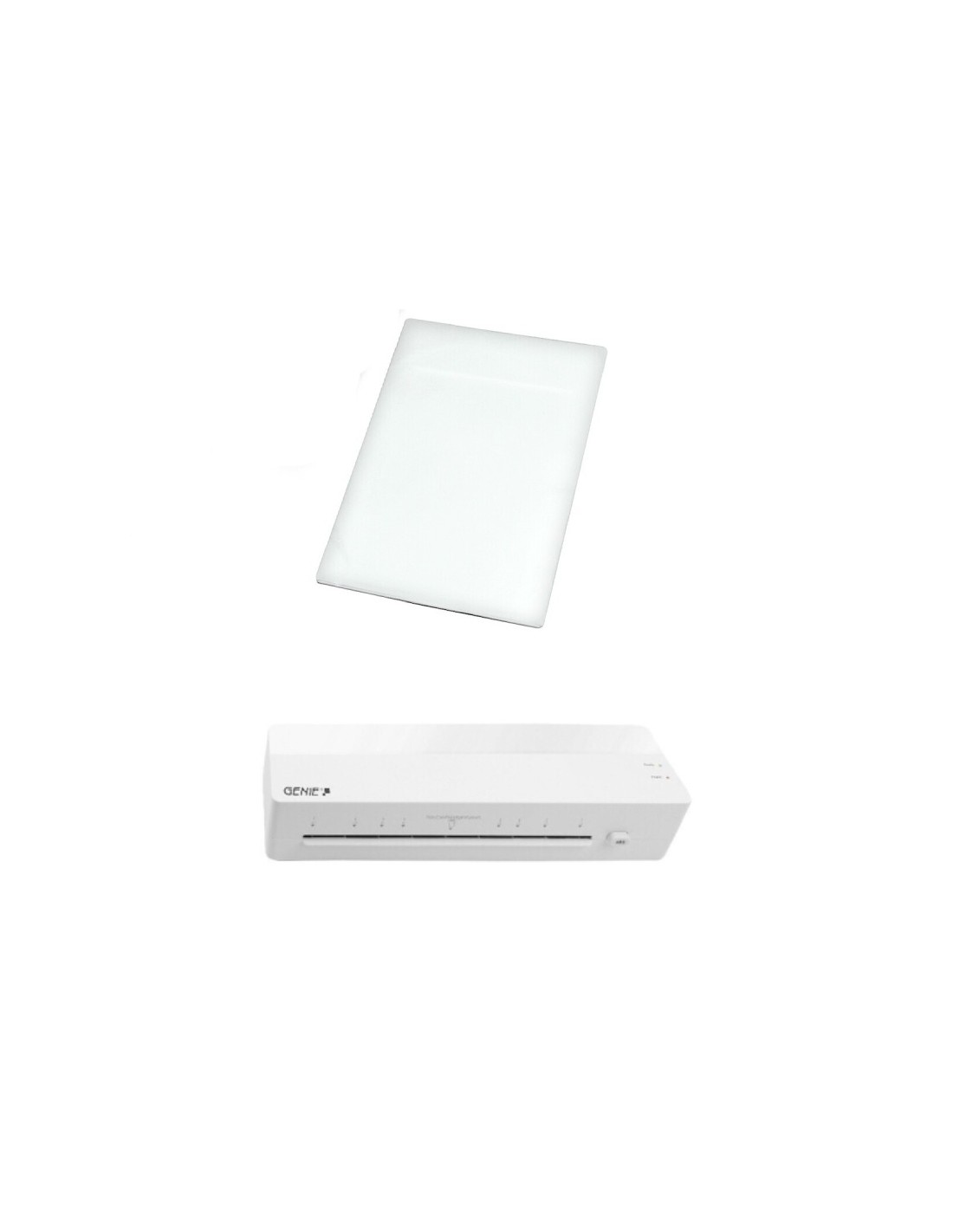 GENIE plastifieuse A3 blanche pour documents et supports