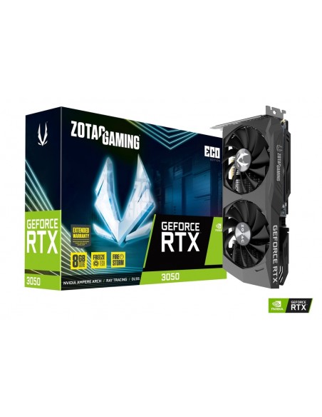 Zotac Gaming GeForce RTX 3050 DUAL 5 ECO 8GB(ZT-A30500K-10M) Zotac Gaming GeForce RTX 3050 DUAL 5 ECO 8GB(ZT-A30500K-10M)