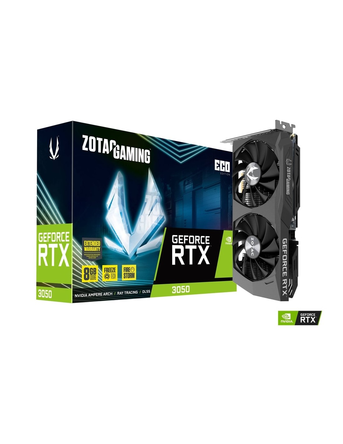Carte Graphique RTX 3050 Dual 5 ECO