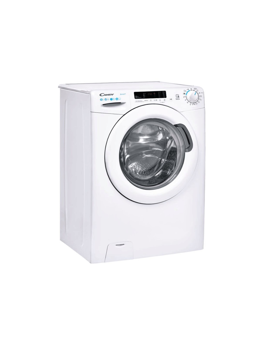 Machine à laver Candy CS1282DW4-S vue frontale blanche