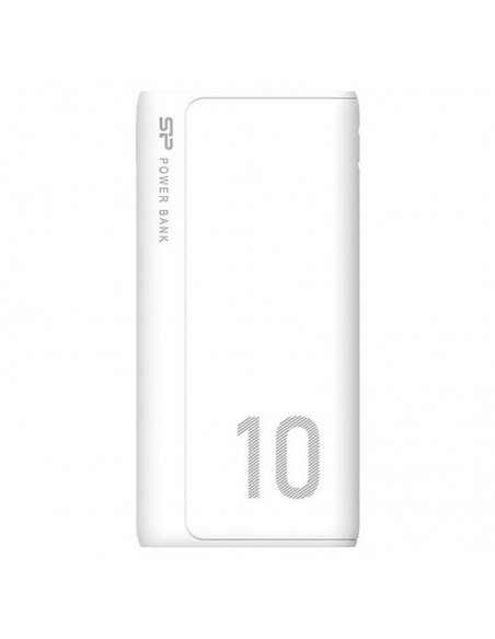 Power Bank Silicon Power Gp15 10 000 mAh Blanc (SP10KMAPBKGP150W)