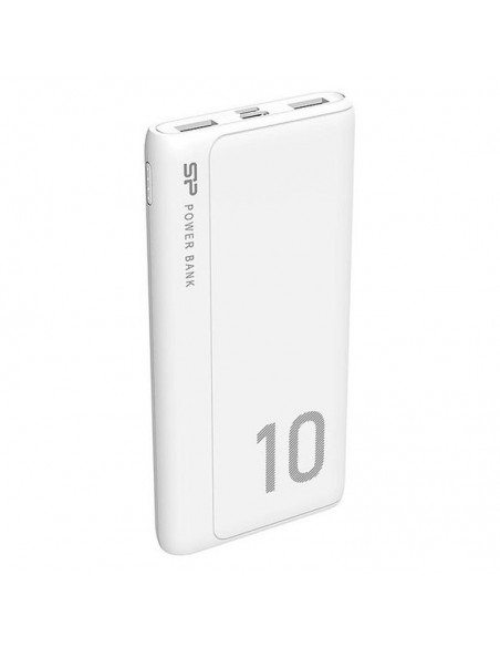 Power Bank Silicon Power Gp15 10 000 mAh Blanc(SP10KMAPBKGP150W)