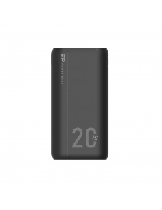 Power Bank Silicon Power QS15 20 000 mAh Noir(SP20KMAPBKQS150K)