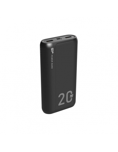Power Bank Silicon Power QS15 20 000 mAh Noir(SP20KMAPBKQS150K)