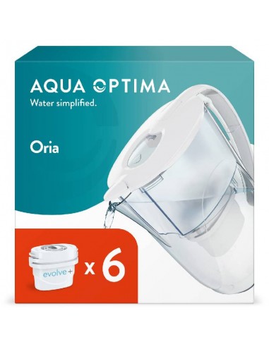 Carafe Filtrante A Eau AQUA OPTIMA Oria capacité 2.5L Carafe Filtrante A Eau AQUA OPTIMA Oria capacité 2.5L