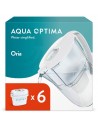 Carafe Filtrante A Eau AQUA OPTIMA Oria capacité 2.5L