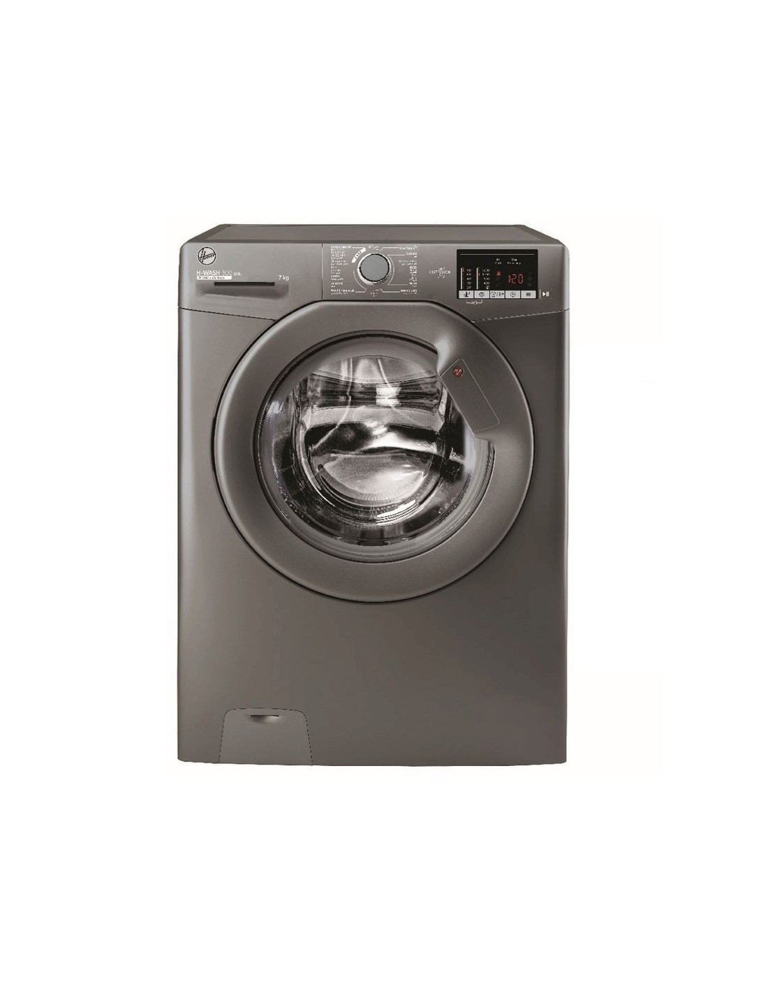 Machine à laver Hoover H3W272DGG-04 7Kg Silver