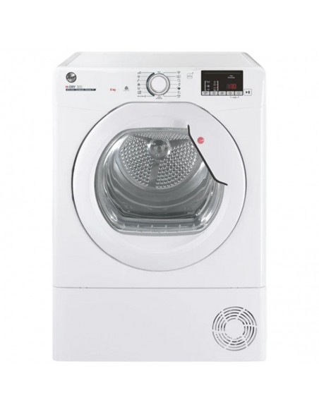 Sèche-linge frontal Hoover 8KG blanc avec tambour 125 litres Sèche-linge frontal Hoover 8KG blanc avec tambour 125 litres