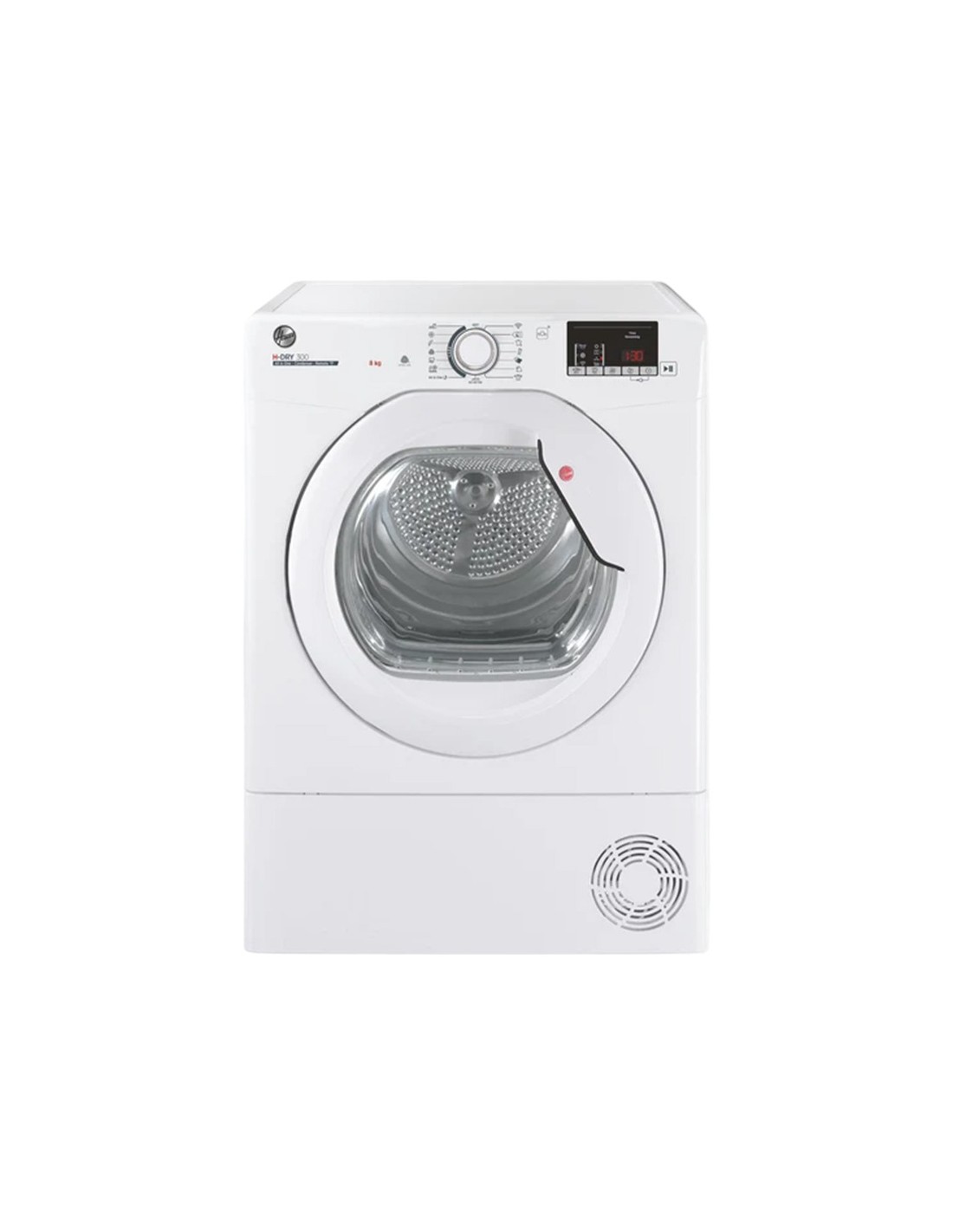 Sèche linge Hoover HLEC8DG-80 frontal blanc 8 kg A++