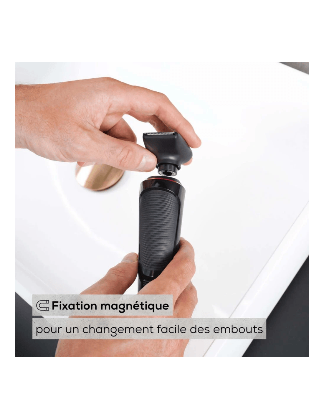 Rasoir visage homme Beurer LED transport