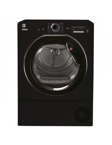 Sèche-linge frontal Hoover 8KG noir avec tambour 125 litres